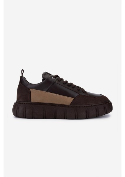 Erkek Hakiki Deri Sneakers & Spor Ayakkabı 352 23367 Erk Ayk SK25-26 Khv Dr/vzn Nbk