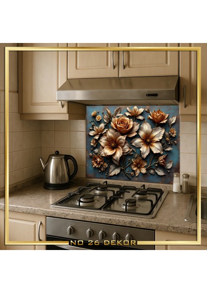 Temperli Cam Mutfak Tezgâh Arası fiyatları