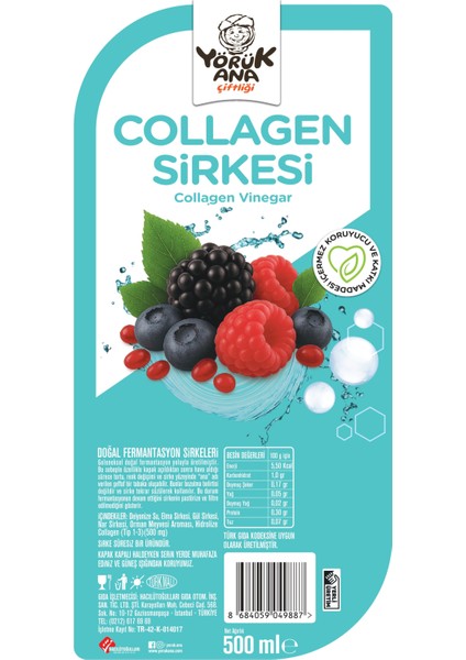 Collagen Sirkesi 500 ml fiyatları