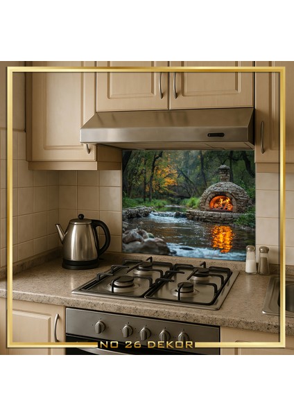 Temperli Cam Mutfak Tezgâh Arası fiyatları