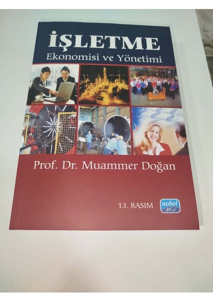 Işletme Ekonomisi ve Yönetimi Prof. Dr. Muammer Doğan