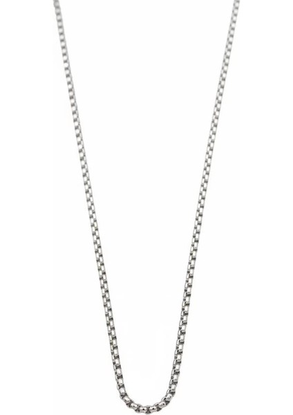 Yılan Zincir Kolye - 45 cm - Gümüş fiyatları