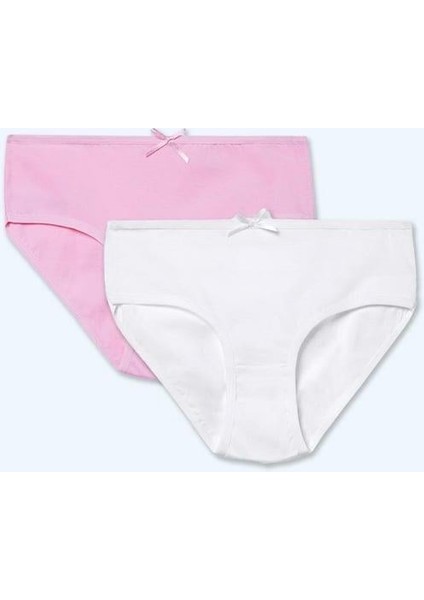 Kız Çocuk Ikili Basic Külot Pembe Renk