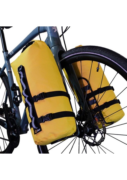 Bikepacking Tüp Çanta 9l Sarı fiyatları