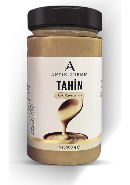 Tek Kavrulmuş Tahin 500GR Glutensiz