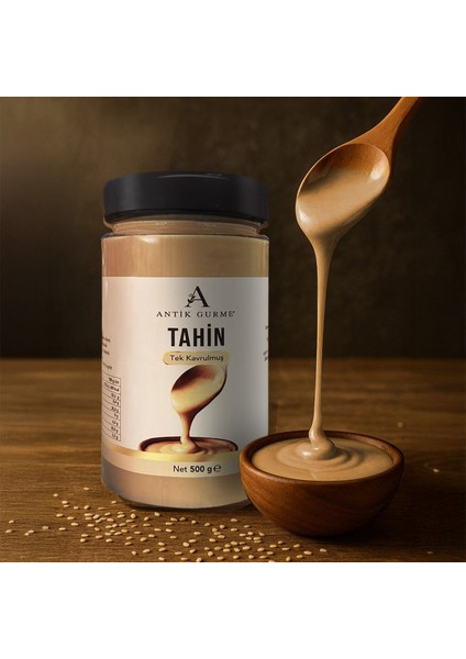 Tek Kavrulmuş Tahin 500GR Glutensiz fiyatları