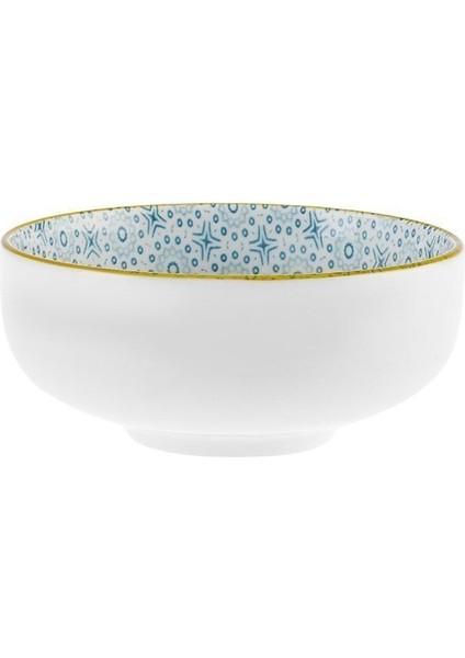 Floral Mavi Round Çerezlik 10 cm modelleri