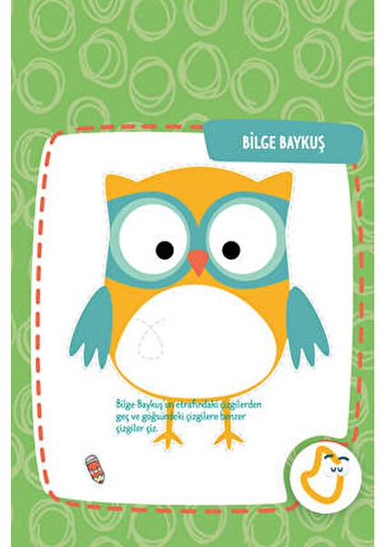 Dikkat Atölyesi Eğitici Çizgiler Etkinlik Kitabı 2-4 Yaş için Okul Öncesi Eğitici Kitap