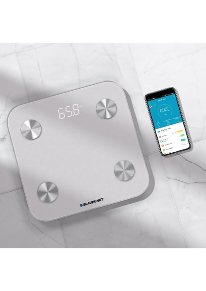 SW500 Body Master Smart Bluetooth Tartı Baskül Beyaz