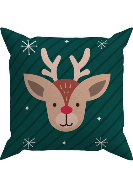 Christmas 4'lü Kırlent Kılıf DS33 modelleri