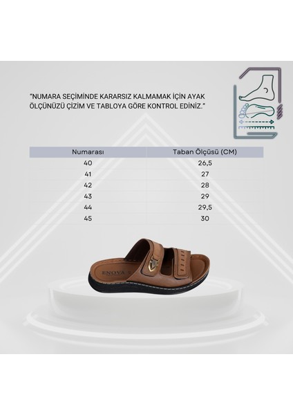 Şık ve Konforlu Erkek Terlik – Ortopedik Rahat Taban, Kaliteli Suni Deri, Ev ve Dışarıya Uygun fırsatları