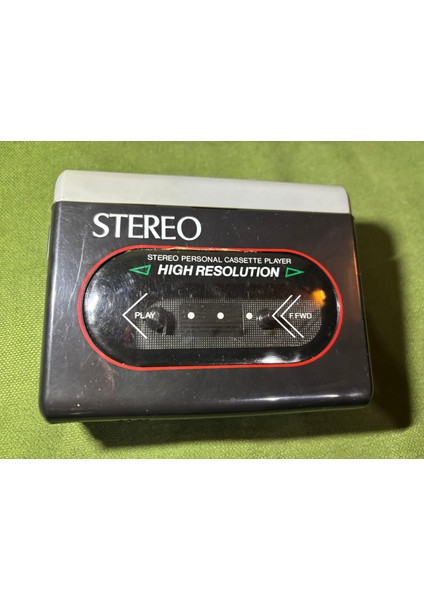 Popart 1980 Ler Stereo Walkman - Kulaklığı ile Birlikte Çalışır Durumda - Siyah Renk modelleri