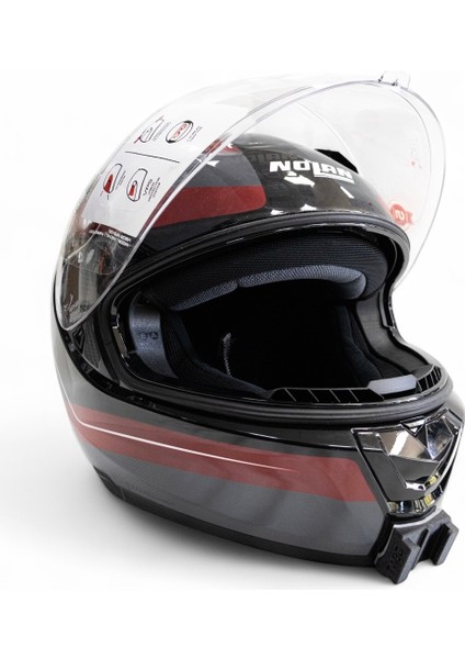 Nolan N60.6 / N60.6 Sport Kask Için Aksiyon Kamerası Kask Çene Bağlantı Aparatı Chin Mount fiyatları