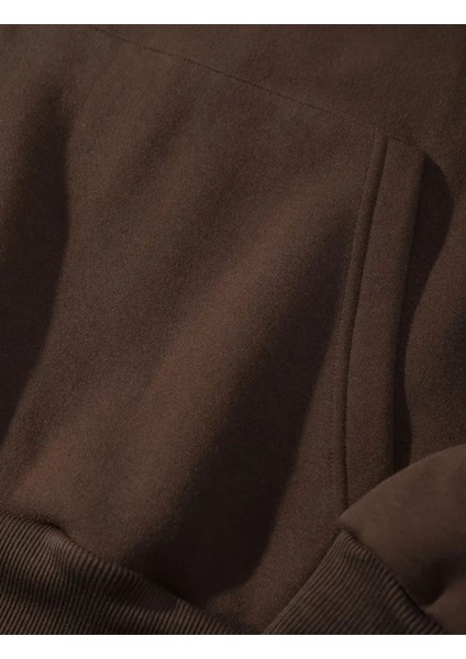 Hope Yazı Baskılı Içi Polarlı Kapüşonlu Sweatshirt indirimleri