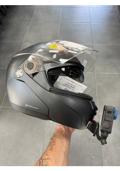 Nolan N90-3 Kask Için Aksiyon Kamerası Kask Çene Bağlantı Aparatı Chin Mount