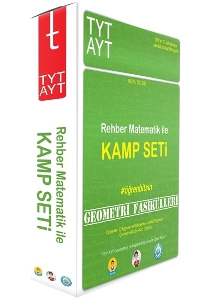 Kampüs Rehber Matematik ile Kamp Seti (TYT - AYT Geometri Fasikülleri)