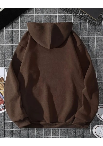 Çiçekler Baskılı Içi Polarlı Kapüşonlu Sweatshirt fiyatları