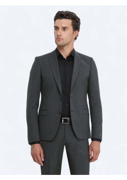 Siyah Düz Slim Fit Dokuma Klasik %100 Pamuk Gömlek modelleri