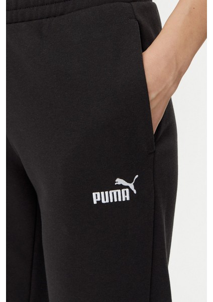 Ess Small No. 1 Logo Siyah / Gri Kadın Eşofman Altı 68245401