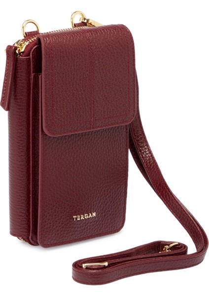 Bordo Hakiki Deri Kadın Omuz Çantası - S25Y1BC80438-M71 fiyatları