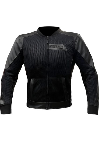 Rock Iç Astarlı Level 2 Full Korumalı Fileli Motorsiklet Montu Yeni Model