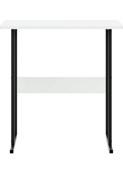 MSE2 Metal Ayaklı Çalışma Masası - Beyaz