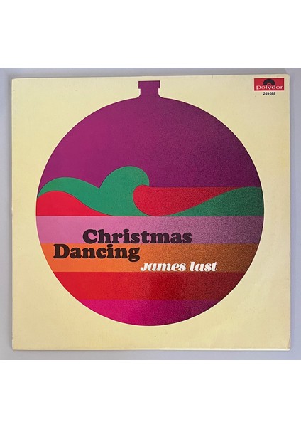 James Last Christmas Dancing Lp Plak (Orijnal 1966 Almanya Dönem Baskı)