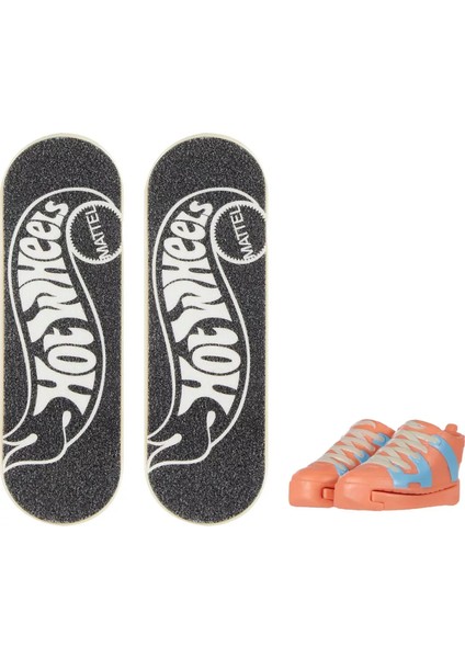 Skate Retro Temalı Ikili Parmak Kaykay ve Ayakkabı - Model 2 modelleri