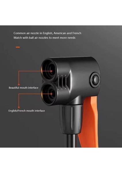 Mini Yüksek Basınçlı Ayak Pompası El Pompası Bisiklet Pompası Top Pompası indirimleri