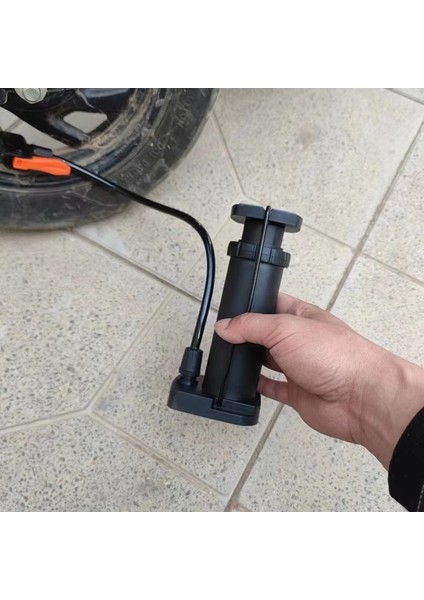Mini Yüksek Basınçlı Ayak Pompası El Pompası Bisiklet Pompası Top Pompası