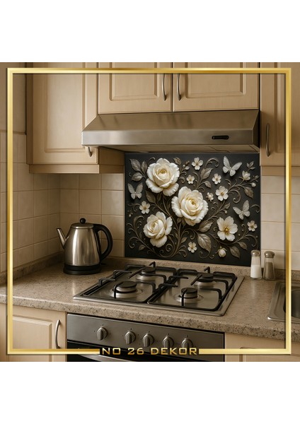 Temperli Cam Mutfak Tezgâh Arası fiyatları