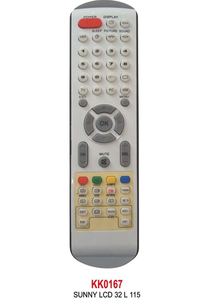 Sunny LCD 32 L 115 Kumanda