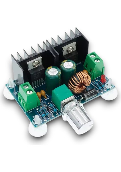 XL4016 200W 8A DC-DC Voltaj Düşürücü - Pot Ayarlı