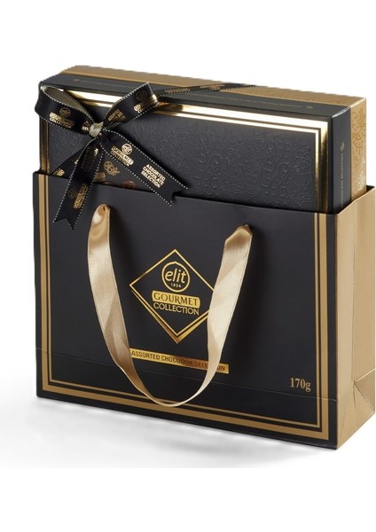 Gourmet Collection Spesiyal Çikolata Siyah Kutu 170g Glutensiz fırsatları