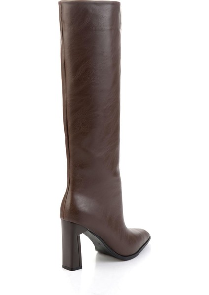 Kahve Kadın Çizme K03565090709 modelleri