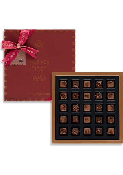 Masterpiece 100.YIL Kurdeleli Spesiyal Bordo Kutu 262G Glutensiz