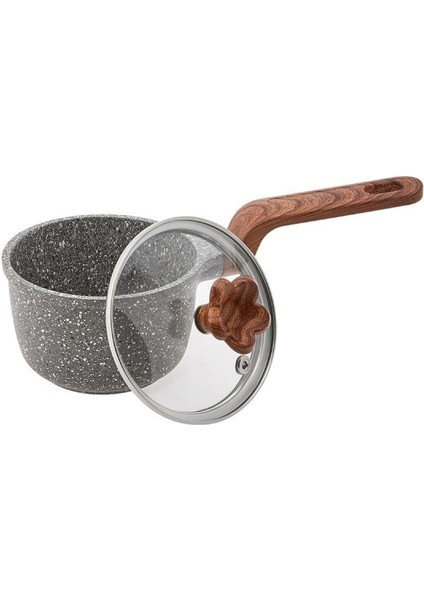 Mini Sos Tenceresi 10 cm Granit Kaplama Döküm