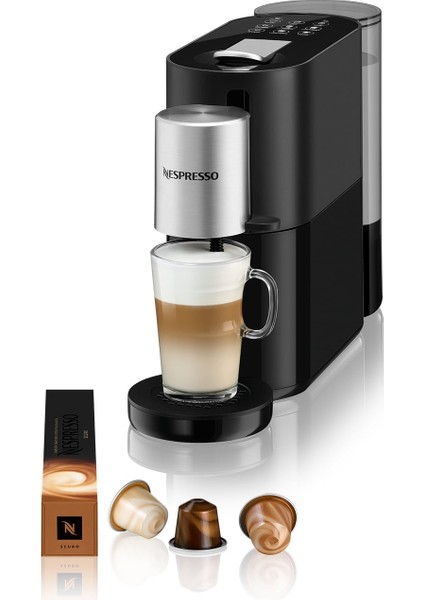 S85 Atelier Serisi 1500W Kahve Makinesi - Güçlü Süt Köpürtücüsü ile Espresso ve Kapsül Kahve Hazırlama