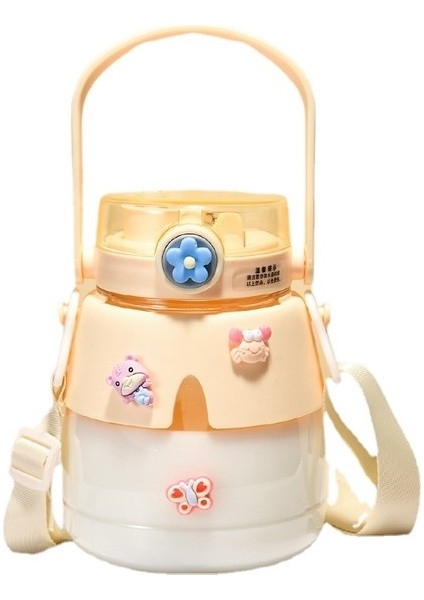 Kızlar Spor Su Şişesi Hasır Bardak (Yurt Dışından)