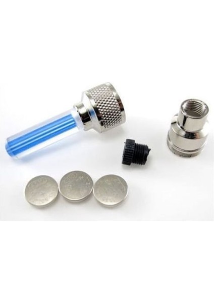 2 Adet Hareket Sensörlü Işıklı Sibop Kapağı Bisiklet Motorsiklet Otomobil Tekerleklerine Uygun fırsatları