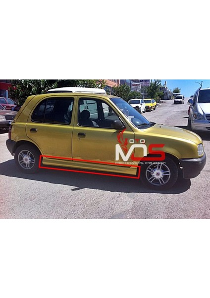 Nissan Micra Marşpiyel Sağ Sol Takım Fiberglass Boyasız