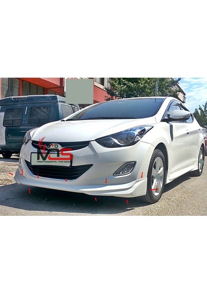 Hyundai Elantra Ön Tampon Eki Fiberglass Boyasız