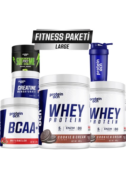 Fıtness Paketi Large - Cookie & Cream Karpuz