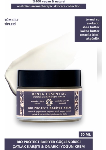 Bıo Protect Bariyer Güçlendirici Yoğun Krem - Onarıcı/besleyici/nemlendirici Etkili/atopik Ciltler 50 ml