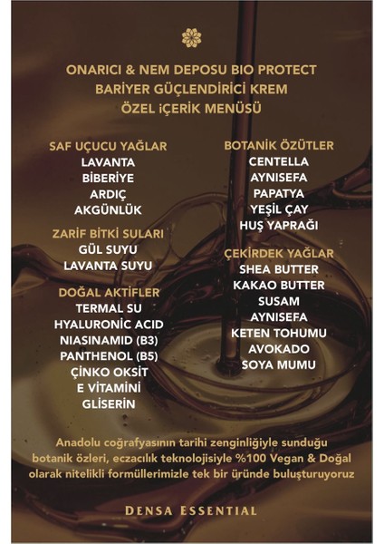 Bıo Protect Bariyer Güçlendirici Yoğun Krem - Onarıcı/besleyici/nemlendirici Etkili/atopik Ciltler 50 ml