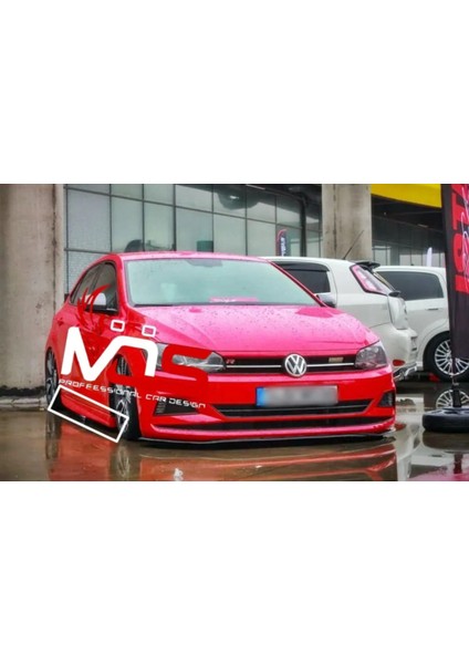 Volkswagen Polo 2018+ Aero Marşpiyel Sağ Sol Takım Fiberglass Boyasız modelleri