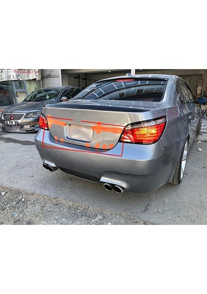 Bmw E60 Kare Plakalık Fiberglass Boyasız modelleri
