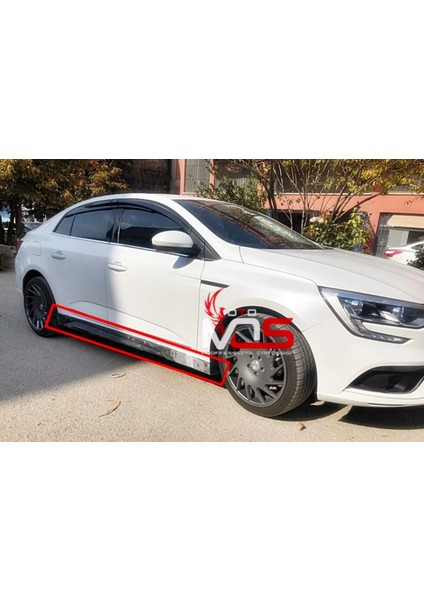 Renault Megane 4 Sedan Marşpiyel Sağ Sol Takım Fiberglass Boyasız fiyatları
