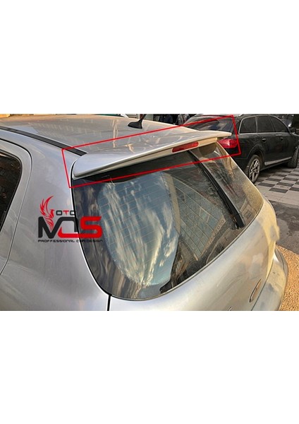Peugeot 307 Spoyler Fiberglass Boyasız