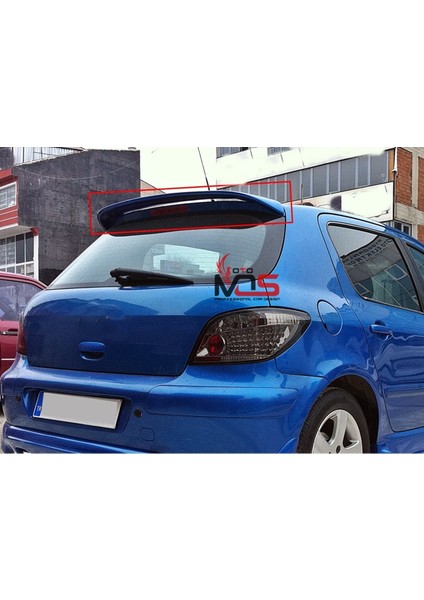 Peugeot 307 Spoyler Fiberglass Boyasız modelleri